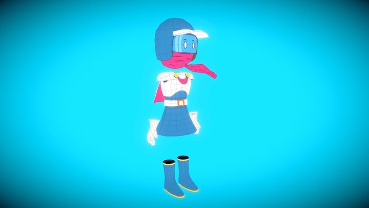 Nina 3D Model