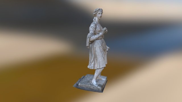Statua Estate - Orto Botanico di Palermo 3D Model
