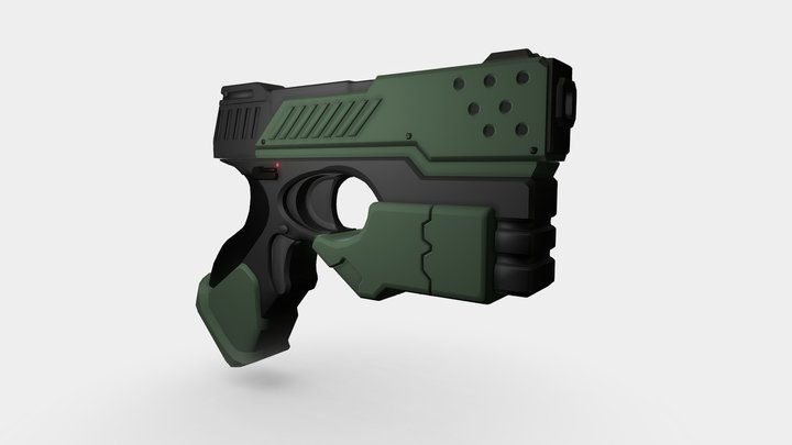 Model 60 Combat Pistol 3D Model