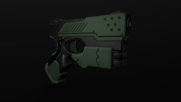 Model 60 Combat Pistol 3D Model