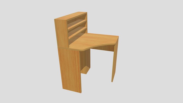 Corner Desk 3D Model