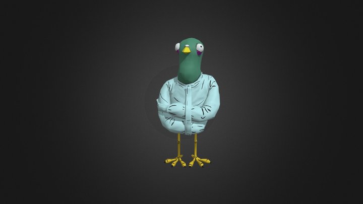 PigeonAnimation 3D Model