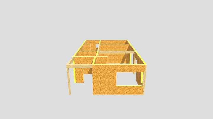 JC - indywidualny - parter - 2022.07.01 3D Model