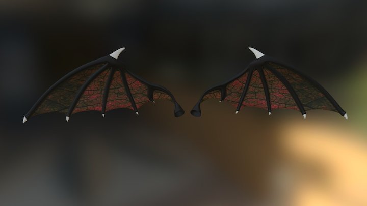 Wing of death 3D Model