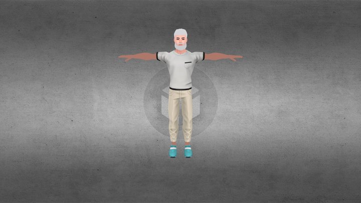 Standing Taunt Battlecry 3D Model
