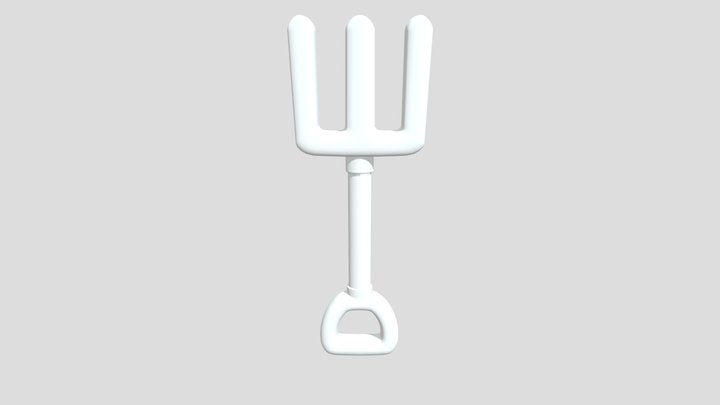 Pitchfork 3D Model