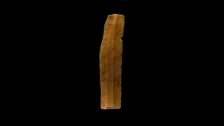 Lámina de silex 3D Model
