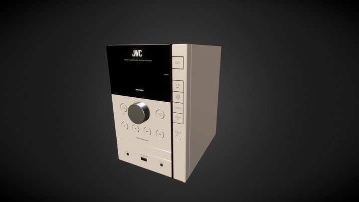 CD-Player 3D Model
