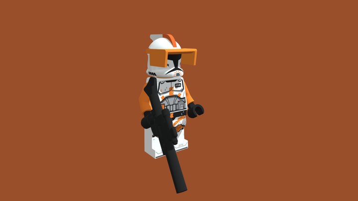 Lego star wars custom phase 1 commander cody