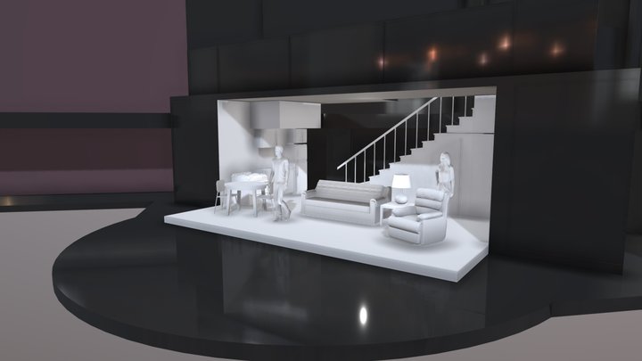 LOAF Prelim #3 - 171120 Screens Open 3D Model