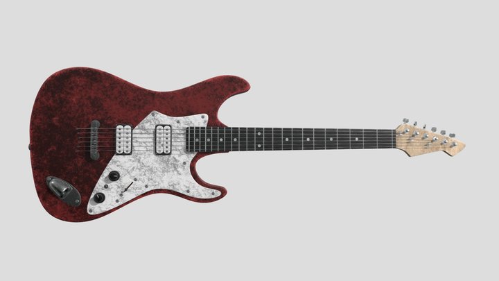 guitar 3D Model