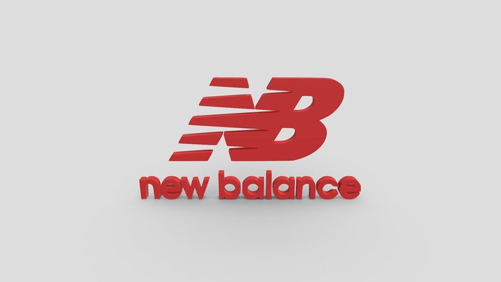 New Balance Logo 3D Model