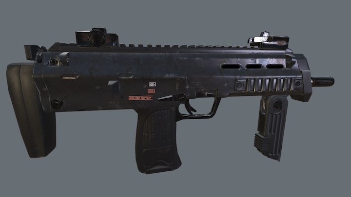 MP7 3D Model
