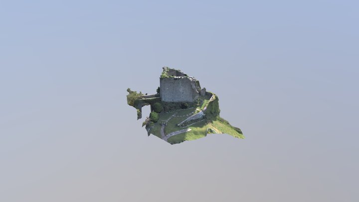 Rufus Castle 3D Model