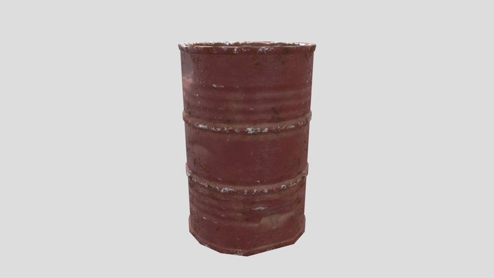 ACG Oil Drum 3D Model