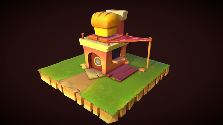 Farm Bakery - 3D 3D Model