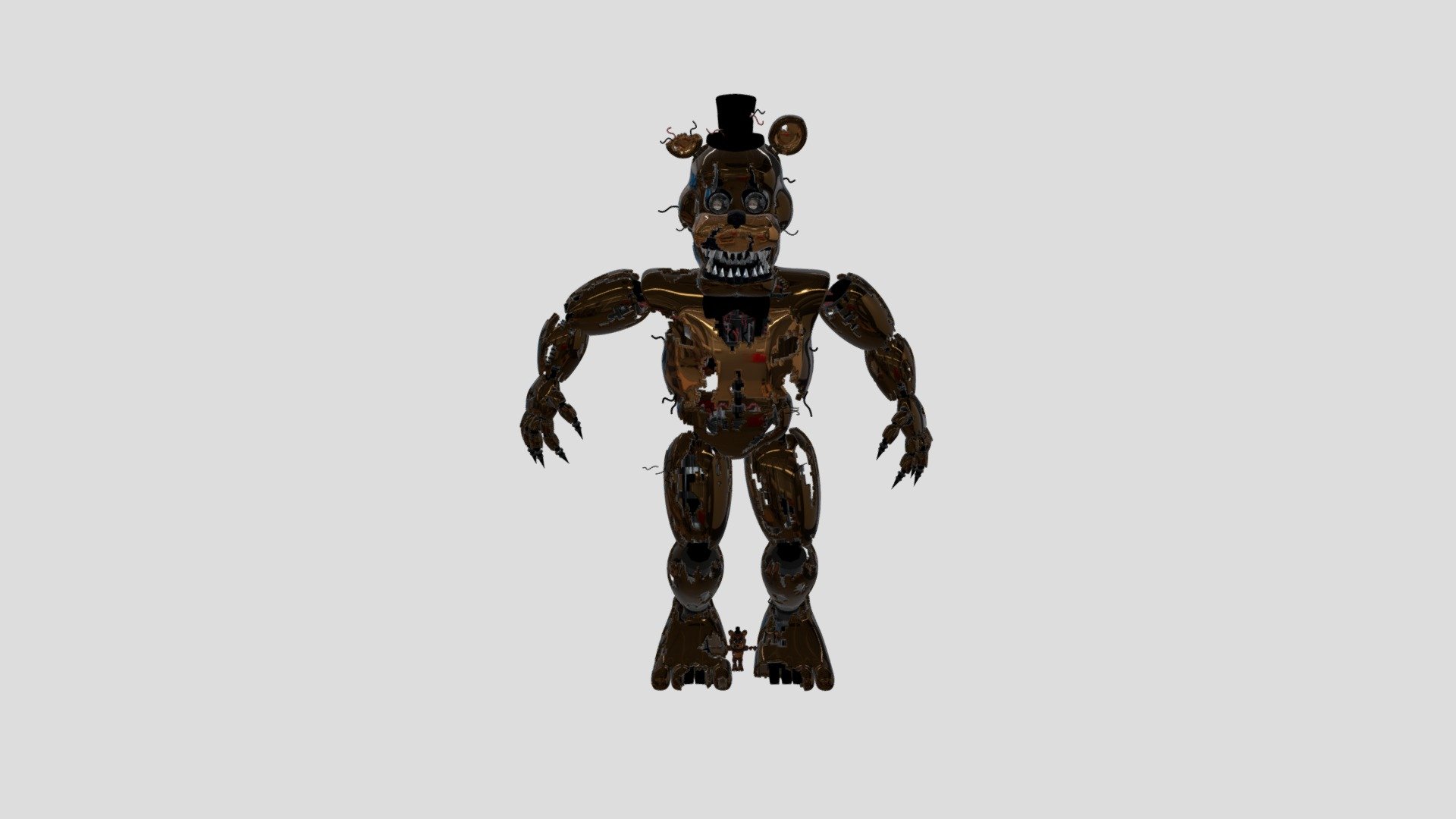 Nightmare Freddy - 3D model by Forsaken AR Official (@FNAF_AR_Official ...