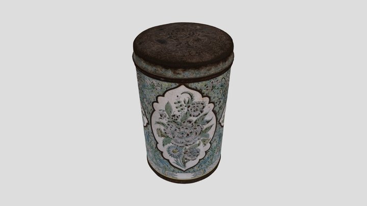 Vintage Tin 3D Model