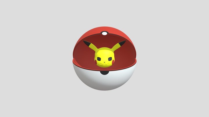 POKEBALL V4 3D Model