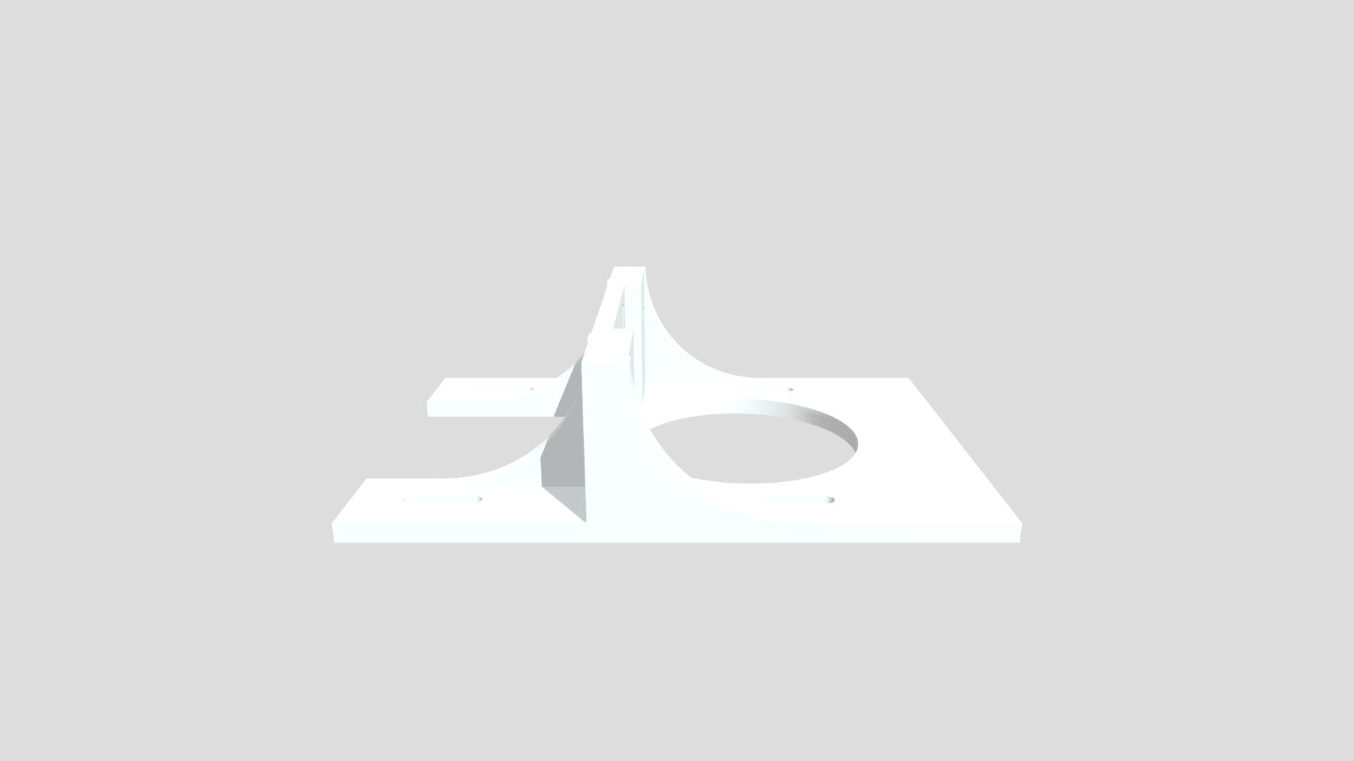 Zero G Chair Slew Nema17 Stepper Mount Base