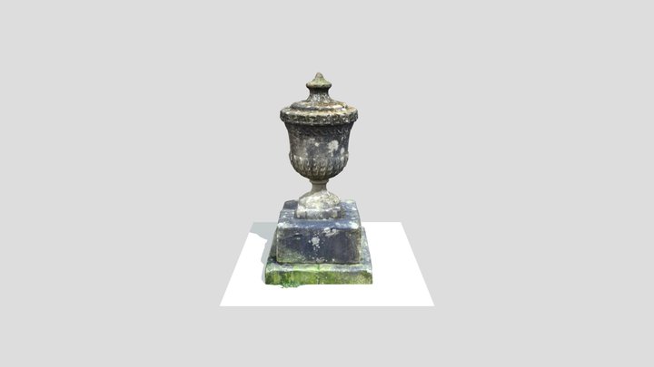 Stone Urn 3D Model