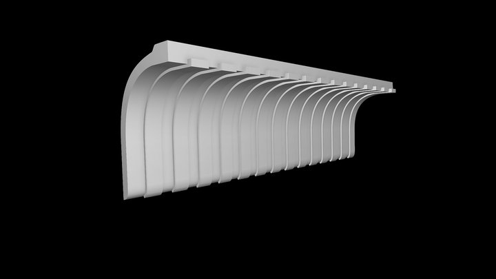 Карниз 106 3D Model