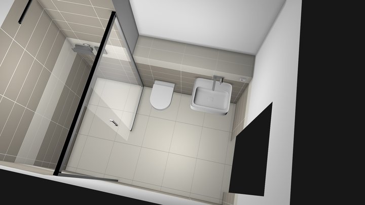 Duschbad V6 CAMEO 3D Model