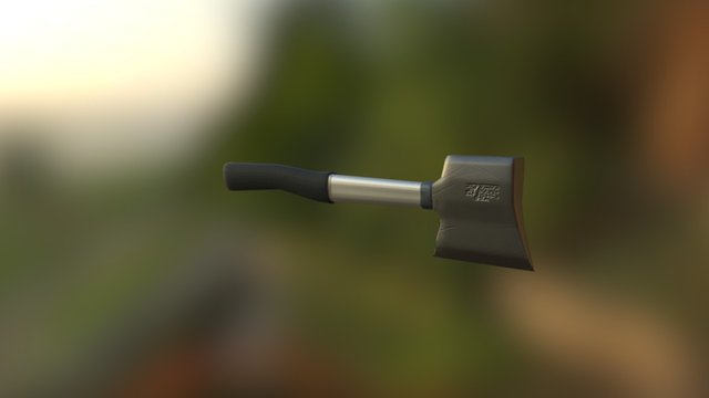Axe GameReady 3D Model