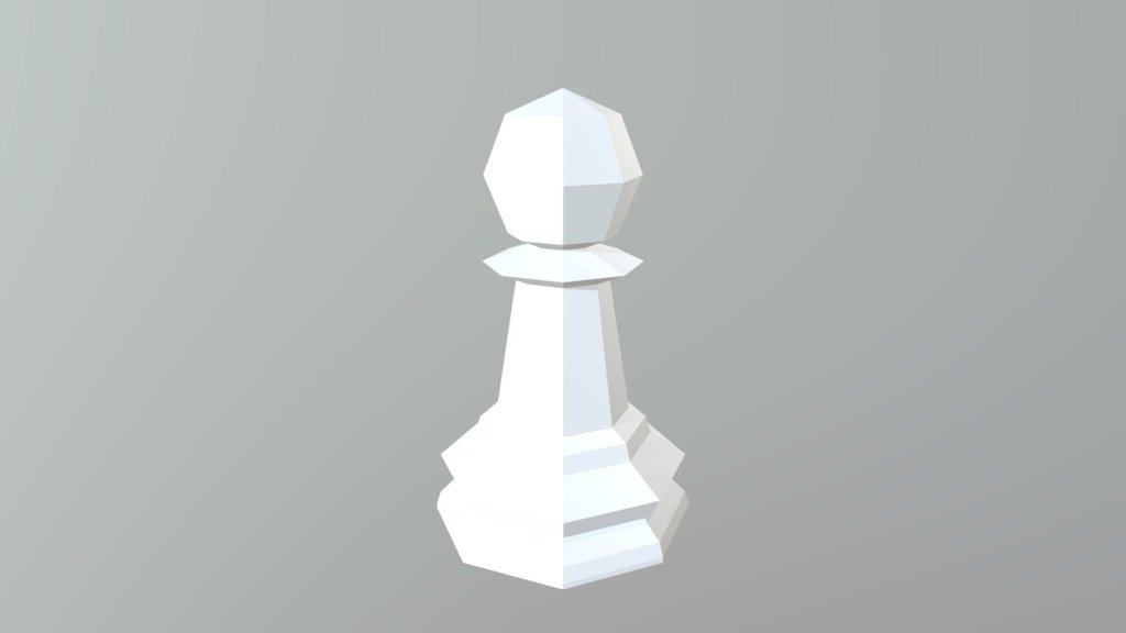 LowPoly Chess Pawn