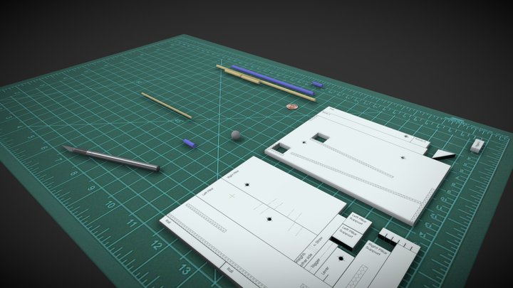 Ramp Flag 3D Model