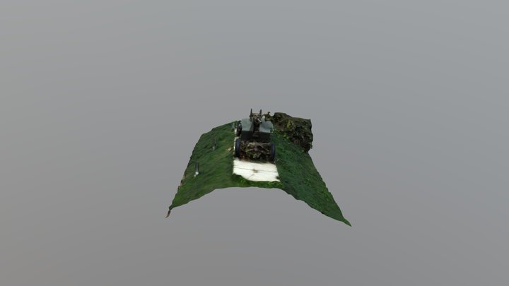 anti-aircraft gun 3D Model