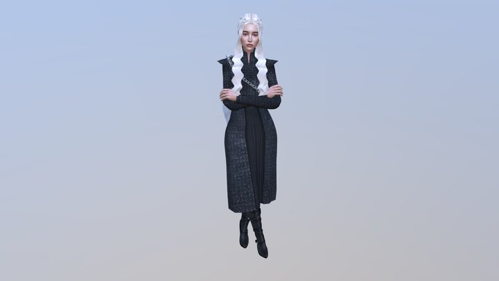 Daenerys Targaryen 3D Model