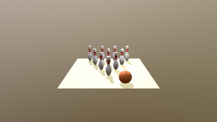 My First Bowling Alley 3D Model