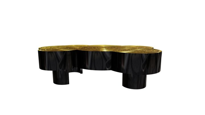 FUSION COFFEE TABLE 3D Model