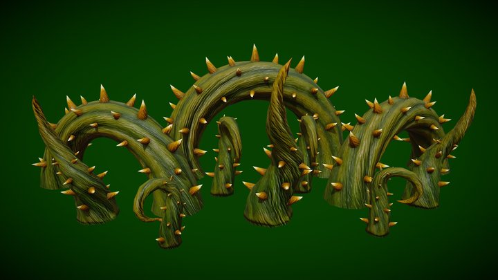 Modular Brambles 3D Model