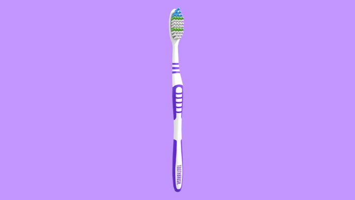 Toothbrush.5 – Kostenloses 3D-Modell STL