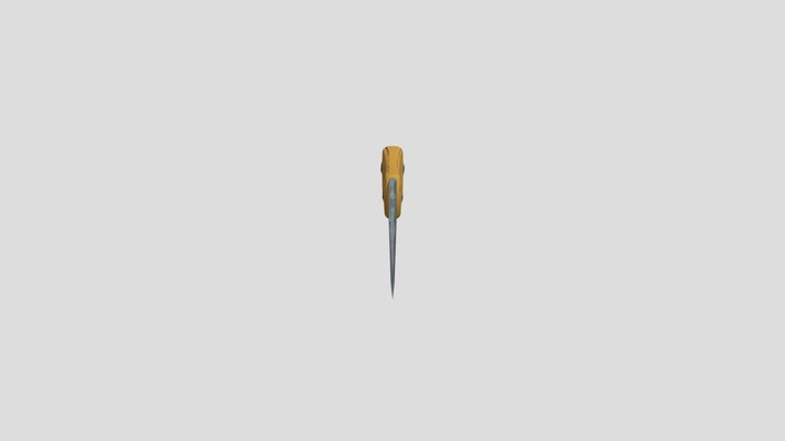 stylized Knife 3D Model
