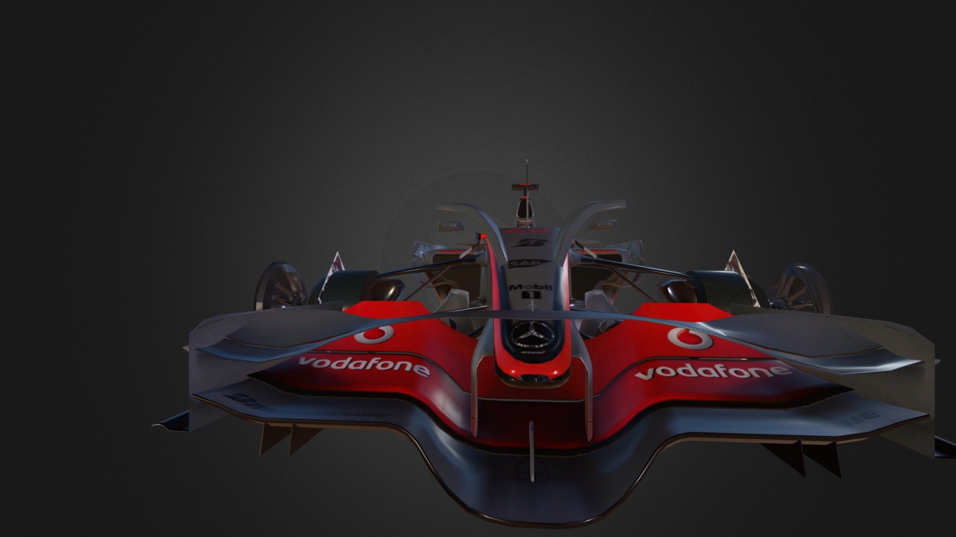 McLaren MP4-23 - 3D model by superman77m (@superman77m) [2f4de4d]