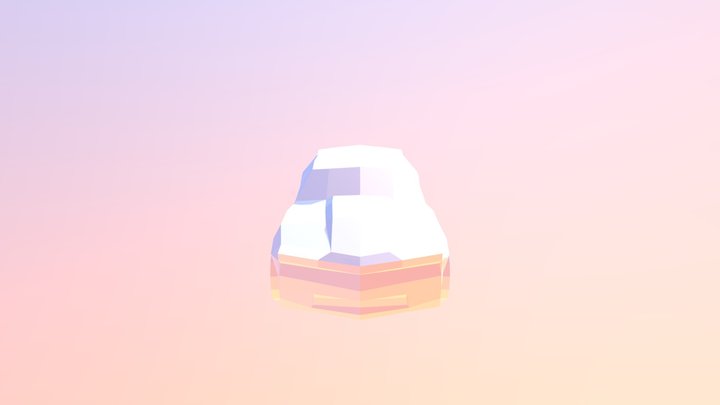 Low Poly Camero 3D Model