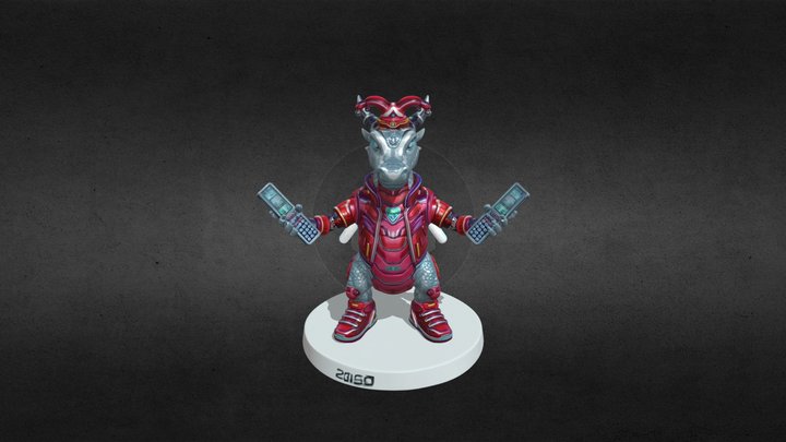 Cyber Jester Dragon 2086