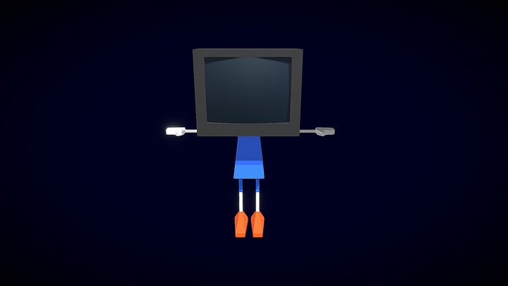 Clarissa The Computer 3D Model