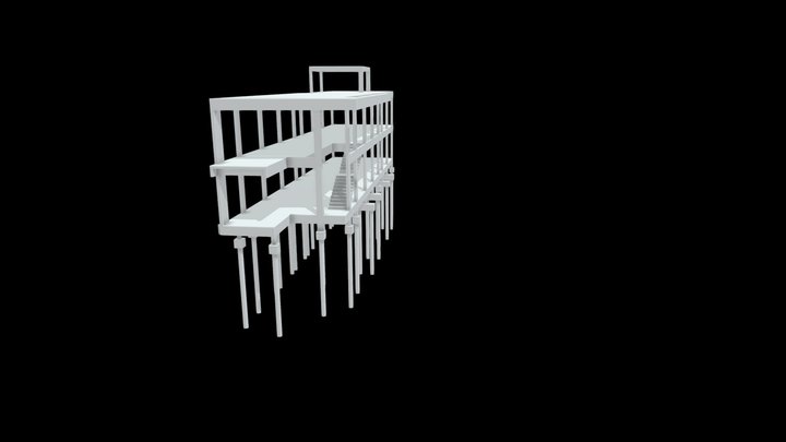 Estrutura 3D 3D Model