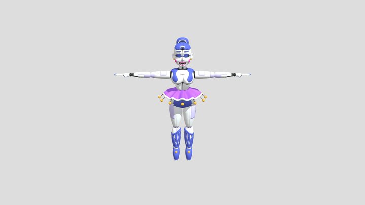Ballora 3d Model 3D Model
