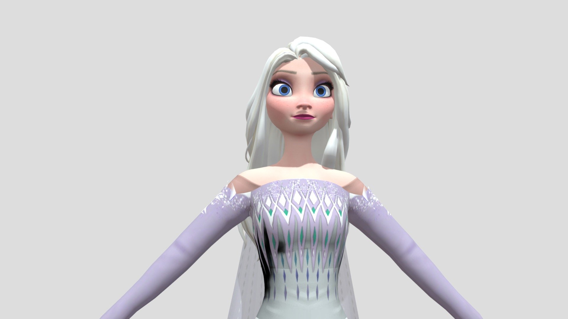 Frozen_II_elsa_white_dl_by_maxiinr_ddxvwus - Download Free 3D model by ...