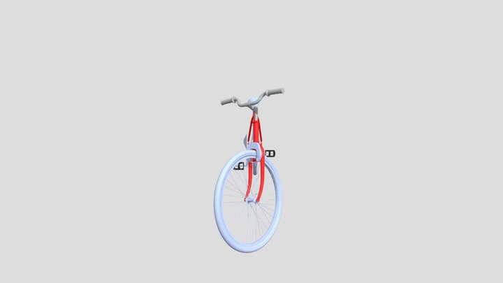Bike with Irit Products 3D Model