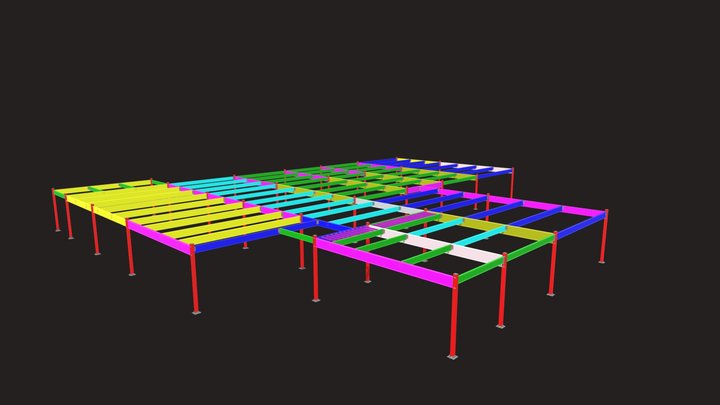 Prédio em EM 3D Model
