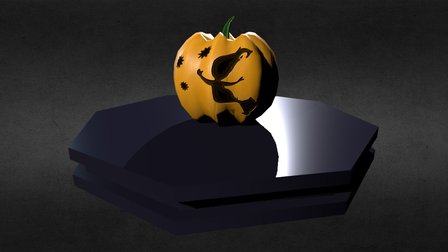 Jack-O-Lantern 3D Model