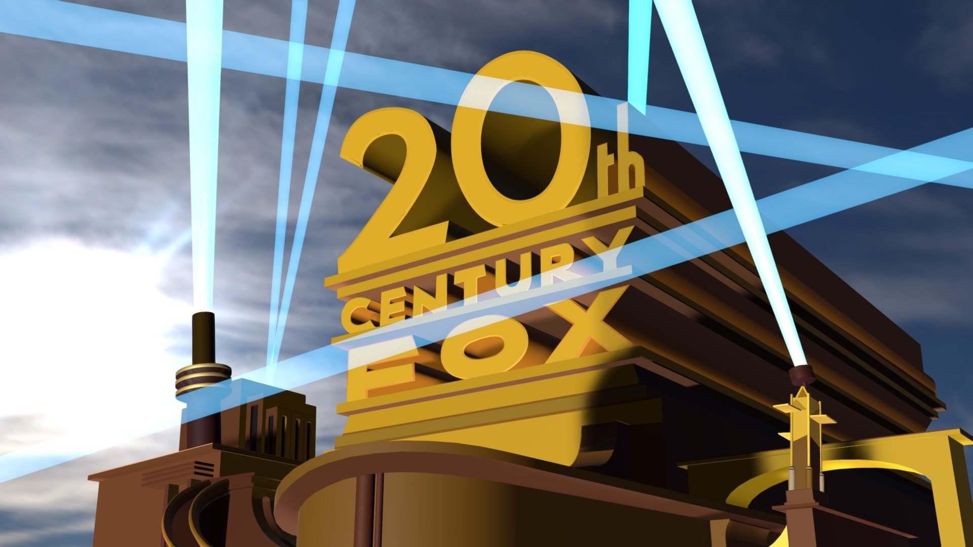 20th-century-fox-logo-1935-remake - Download Free 3D model by ...