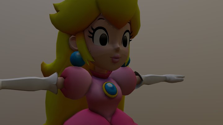 PEACH (FIXED) 3D Model