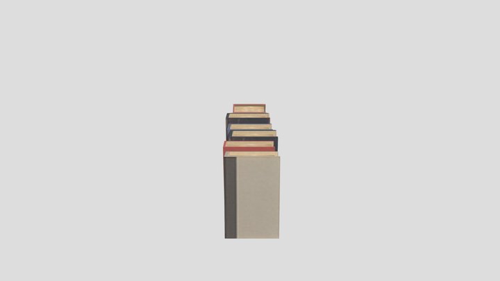 Books-1 3D Model